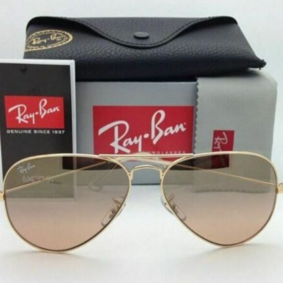 Ray-Ban Sunglasses RB 3025 Large Metal 58-14